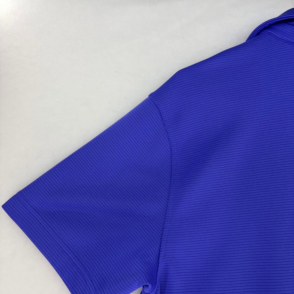 Under Armour Men's UA Tech Polo Purple HeatGear Loose Fit Medium - Picture 11 of 14